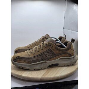 Skechers Mens 12 Classic Fit air cooled memory foam SN66299 color: DSCH, Brown